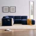 Modulares Ecksofa, mit klarer Formgebung, Farbe: beige