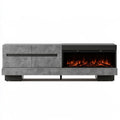 Modernes Sideboard, mit klarer Formgebung, Farbe: grau