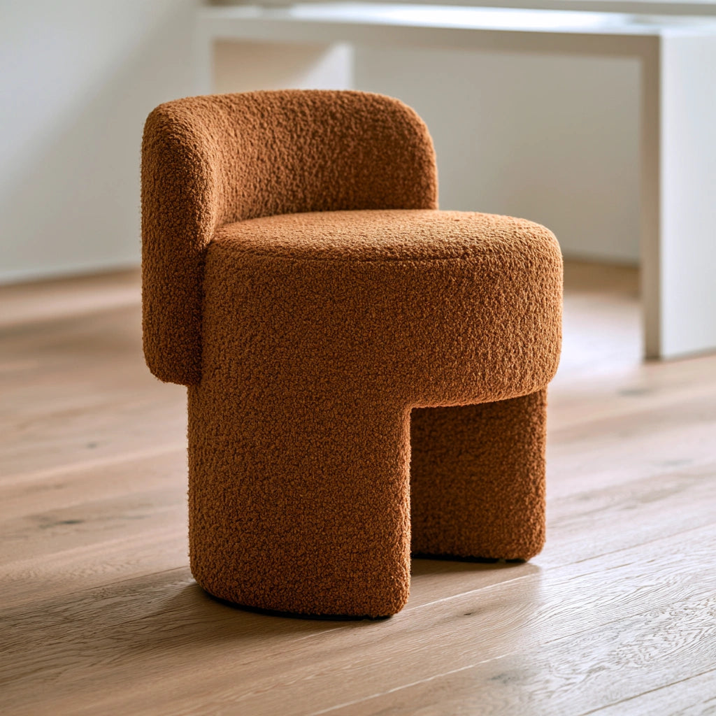 Schminktisch mit Hocker, mit klarer Formgebung, Farbe: grau